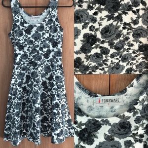 Floral print dress